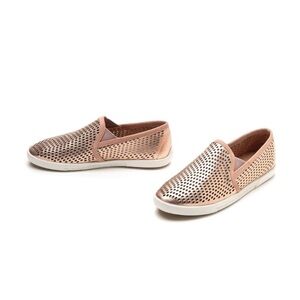 ❤️🔥Joie - Lismore Rose Gold Metallic Laser Cut Sneakers - 9.5